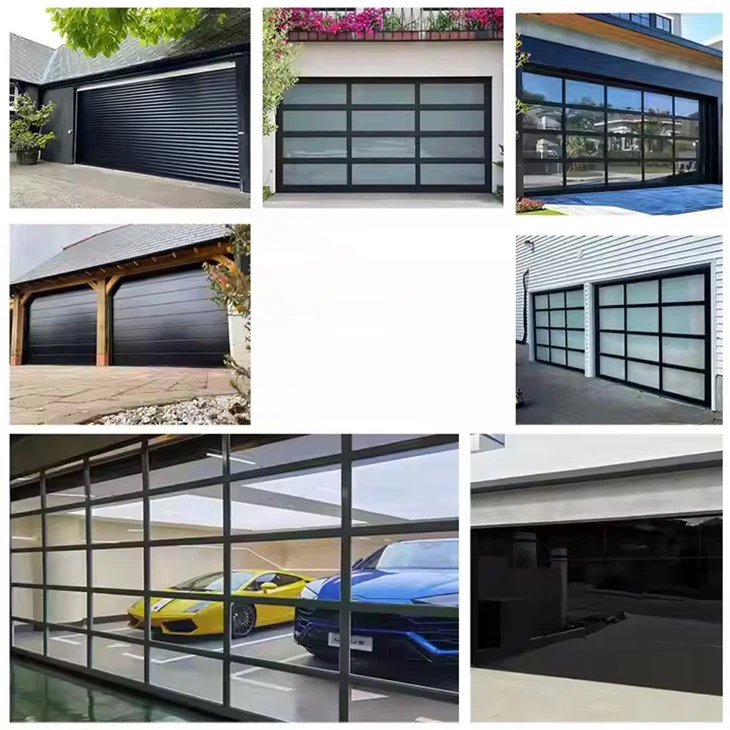 Commercial Glass Sectional Doors