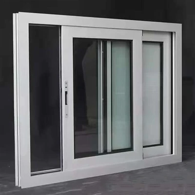 Janela deslizante UPVC de duas trilhas